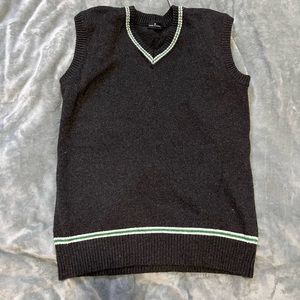 Black sweater vest from Amazon